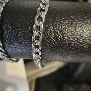 Men's Silver Cuban Link Bracelet